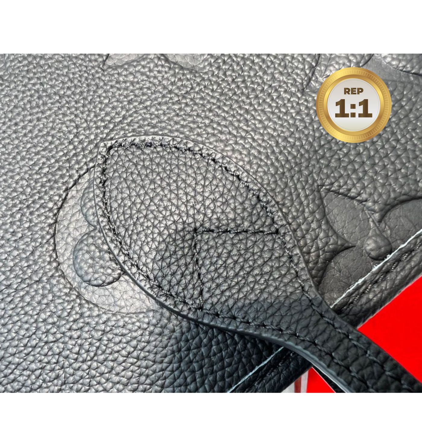 [REP 1:1] Louis Vuitton Neverfull MM Tote Bag Black For Women 12.2in/31cm